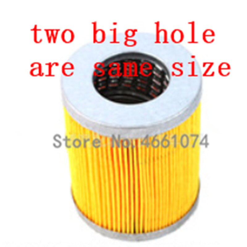 2PCS C0506 for Shenniu 254 tractor parts, the fuel filter element C0506 for engine HB295T, part number: C0506 CX0506: TWO BIG HOLE