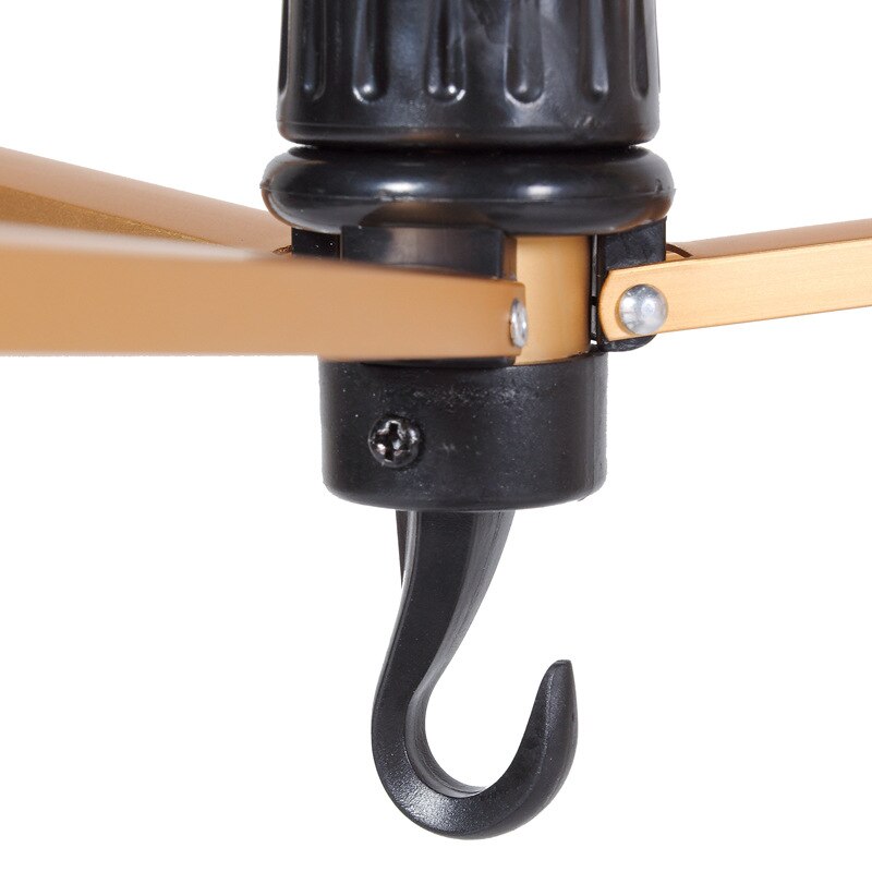 6 color Aluminum Alloy metal easel small hand easel palette rack telescopic easel triangle display easel