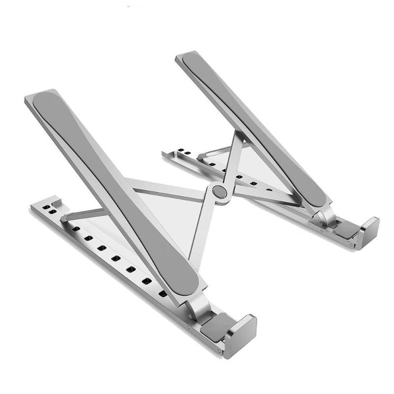 Adjustable Laptop Stand Aluminum Alloy Desktop Adjustable Notebook Cooling Bracket Tablet Holder For Macbook Pro Air