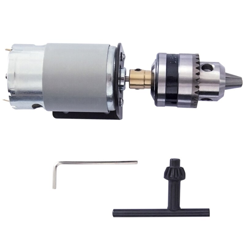 Svarvpress 555 motor bänkborr 8000 rpm motor likströmsmotor för gör-det-själv montering