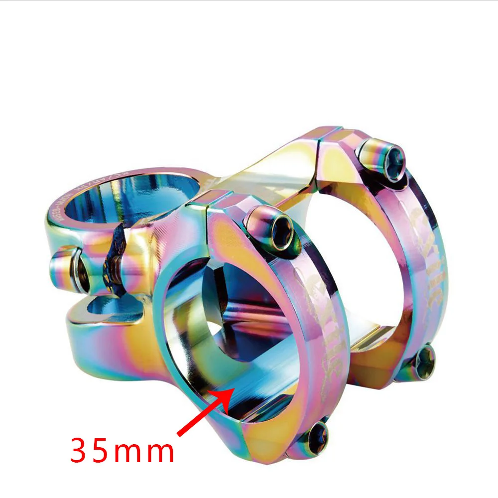 Mountainbike Grote Boring Stuur 35 MM Fiets Stuurpen 7075 Aluminium 28.6*35*40 MM Fiets Stuurpen: Marineblauw