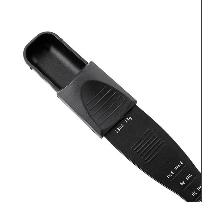 Adjustable Teaspoon Double Measuring Spoon Kitchen Gadget Tools Kitchen Baking Accessories Scale Plastic Baking Spoon