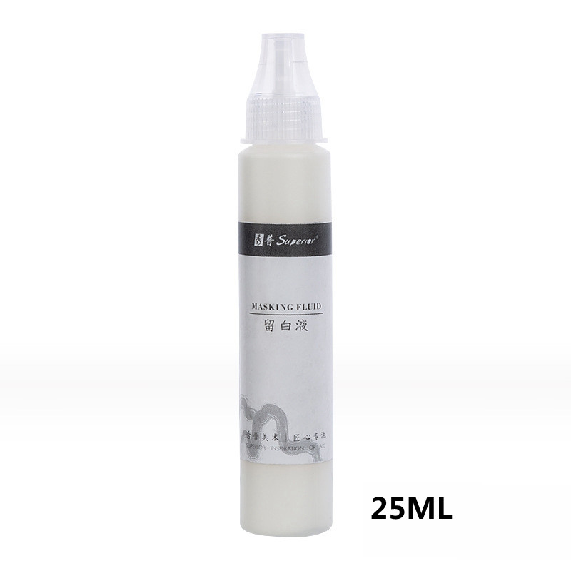 Acuarelas blancas, 15/25/85ml, líquido en blanco, herramientas de arte, pintura, suministros de arte: 25ML