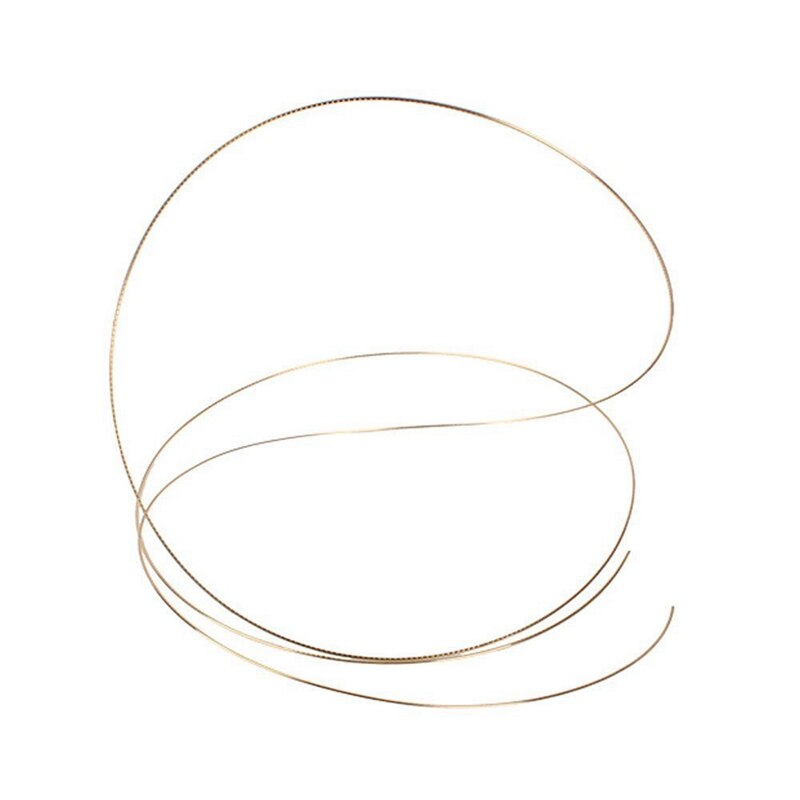 8Ft Golden Copper Fret Wire for Mandolin Banjo Cigar Box Guitar 1.5mm & Guitar Nut Slotting Bridge Pin Hole Slot File