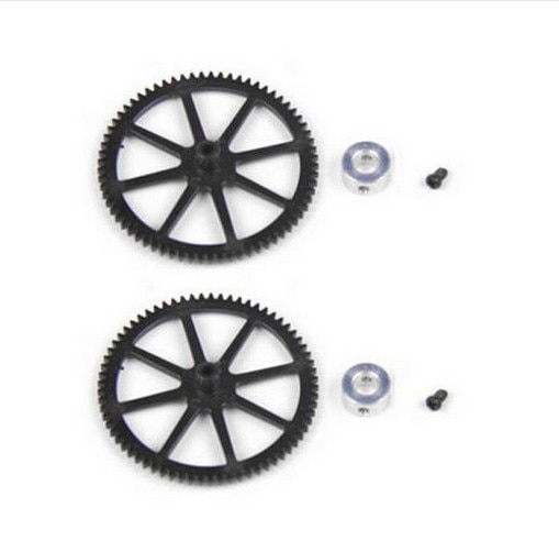 2x EK1-0321 000292 Gear & Shaft Set Een voor Esky Lama V3 V4 Dauphin ROBINS Hunter