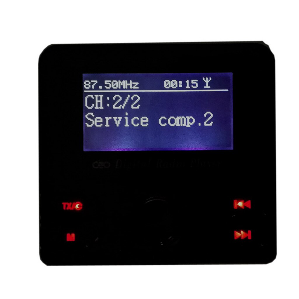 In Car DAB/DAB+ Adapter Digital Radio Bluetooth Receiver FM Hands-Free Calling