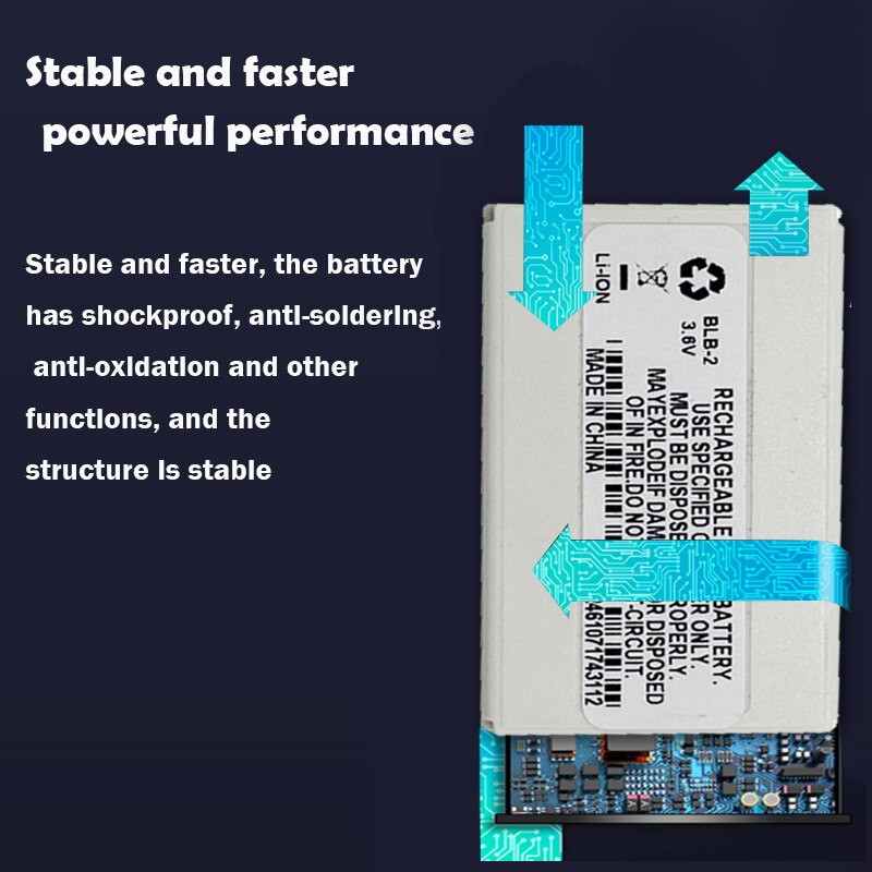 BLB-2 BLB2 BLB 2 Replacement Phone Battery For Nokia 8210 8250 8850 8910 8310 5210 6500 6590 6510 3610 8270 8910i 7650 6590i