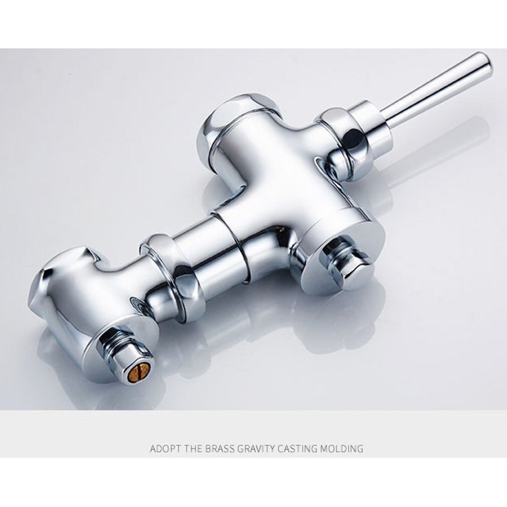 Copper Delay Valve Stool Flushing Valve Foot-pressing Time Delay Self Closing Toilet Flush Valve WC Urinal Flush Valve
