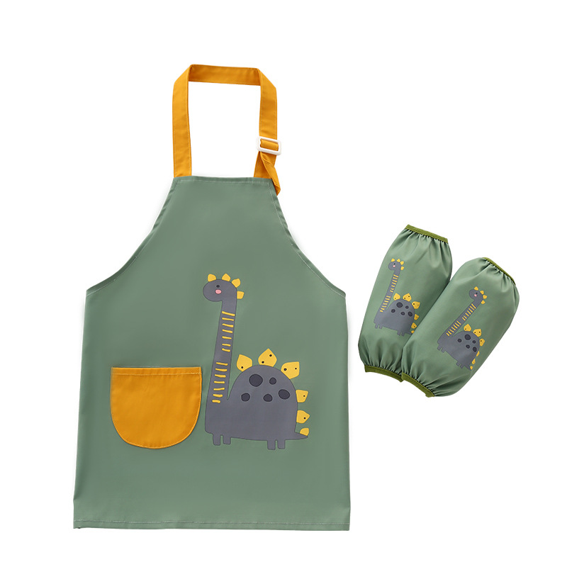 Baby Lätzchen Schürze Art freundlicher Malerei Kochen Backen Schürze Lebensmittel Wasserdichte tapsen Jungen Mädchen Küche Kittel BBQ Kleidung