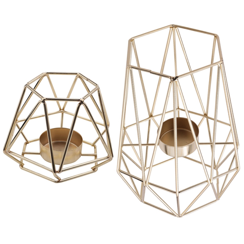 Lot De 6 Centres De Table De Mariage Pour Tables, Couronnes De Bougies, Bagues De 20