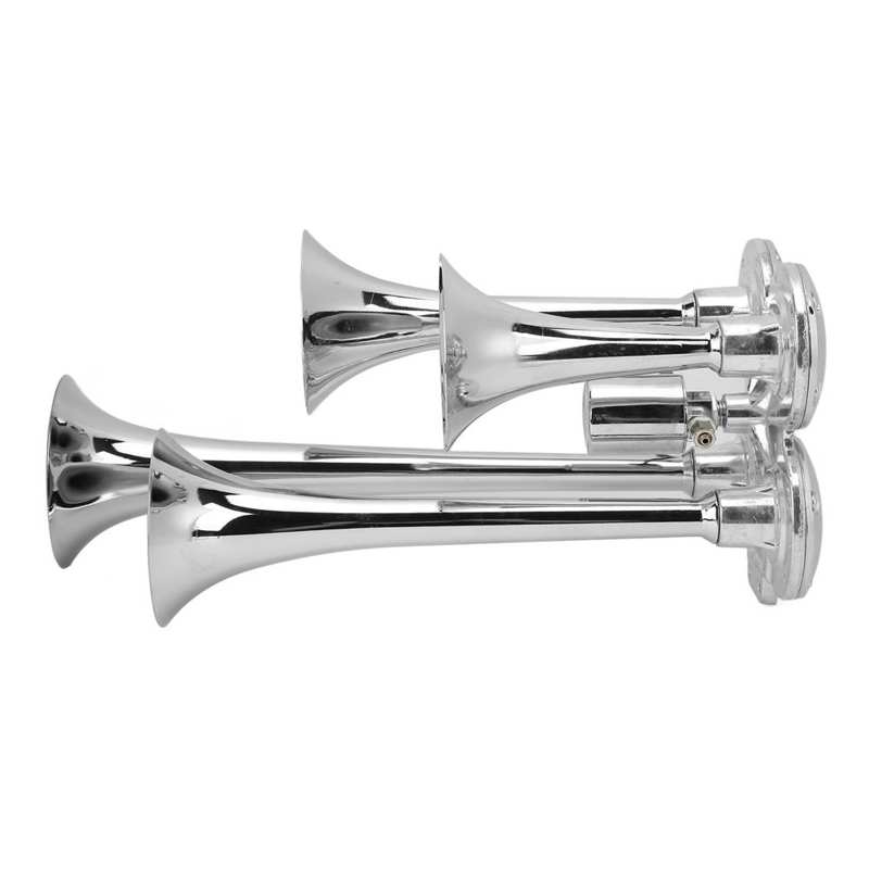 Train Air Horn 4 Trumpet Air Horn 135DB for Pickup for SUV for RV