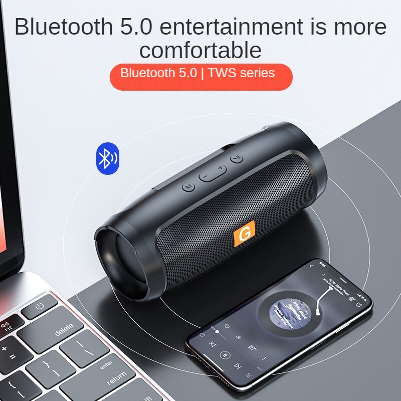 Krachtige Bluetooth Speaker Bass Draadloze Draagbare Subwoofer Waterdicht Sound Box Ondersteuning Tf Tws Usb Muziek Alle Telefoon Luidspreker