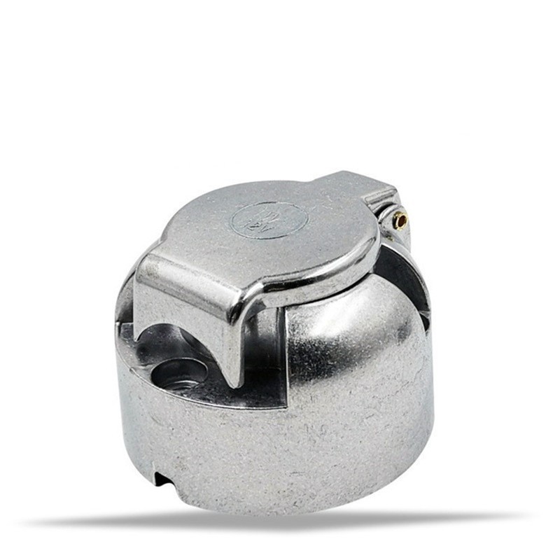 Connector Trailer Socket Heavy-Duty Round Wiring Socket 12V Towbar Towing Caravan Truck Socket Car Accessories