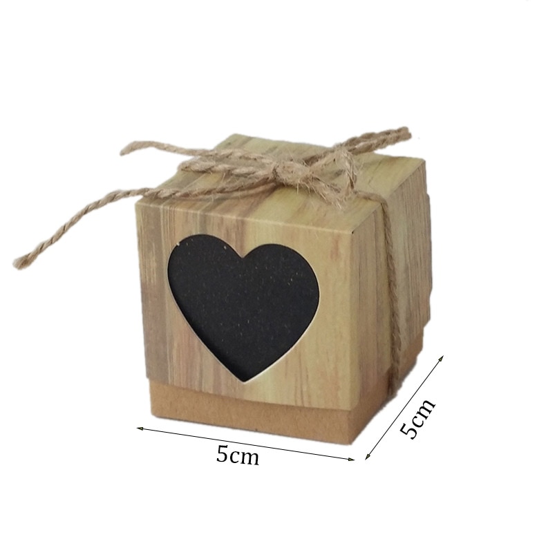 10Pcs/Bag Kraft Paper Candy Boxes Lantern Hexagon Candy Box Wedding Christmas Valentine's Party Supplies: Style 2