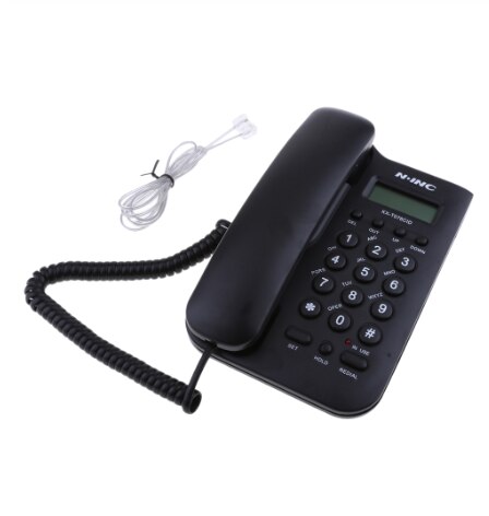 Wall Mount Corded Phone Landline Telephone Home Office Desktop Caller Fixed Telephone Home Office Wall Mount Hotel Wall-mounted