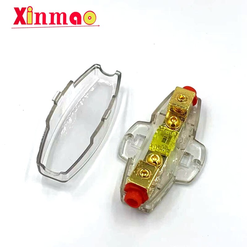 1Set Auto Zekeringkast Houder Stereo Zetels Spanning Blootstelling Veilig Duurzaam Tool 40A/50A/60A/80A/100A/150A