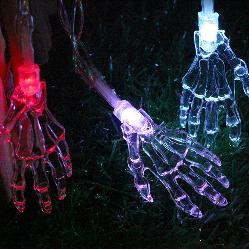 10 led fe lys string lys julelys haloween bryllup fest nat lys indendørs/udendørs dekoration batteridrevet