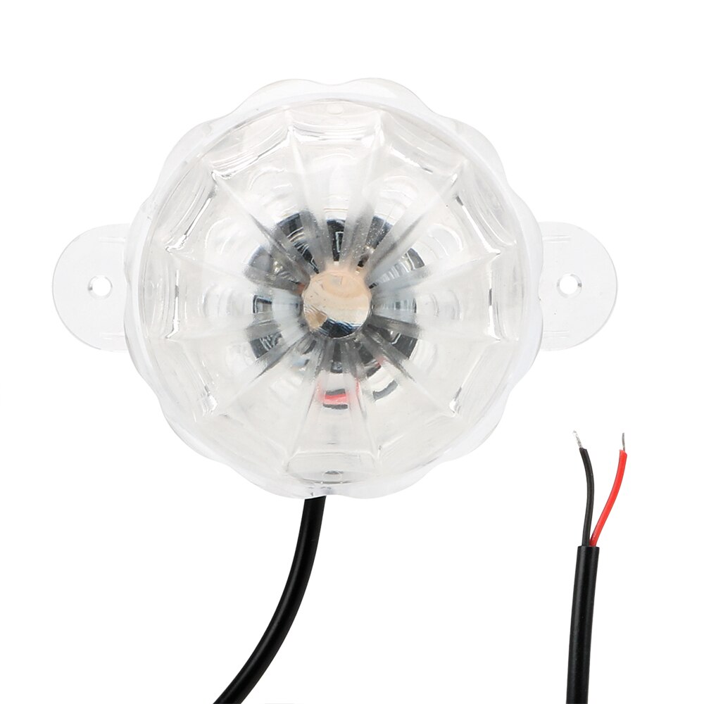 Flash stroboscopique LED pour motos, lumière d&#39;ambiance, éclairage pour châssis, DC 12V