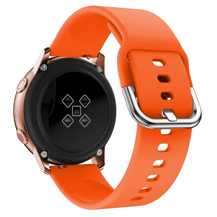 Correa de 20mm/22mm para Amazfit GTS/2/2e/3/4 GTS2 Mini/GTR 4/3/Pro/47mm/GTR2/2e/stratos 2/3 pulsera de silicona Amazfit bip correa de reloj: S / Red black