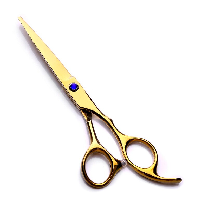 1pc hårklipper sakse hår sakse frisør sakse sæt hår lige tyndere sakse frisør salon værktøj: Grå