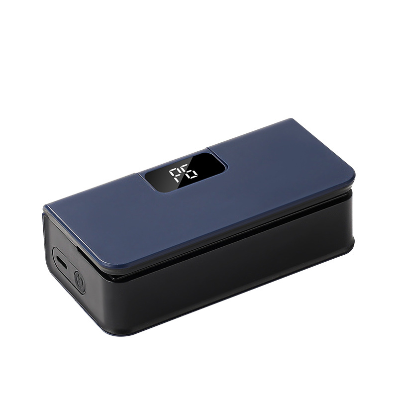 Plastic Bag Sealer Mini Heat Bag Sealing Machine Rechargeable Handheld Food Packaging Heat Sealer Thermal Bags Sealing Machine: Clear