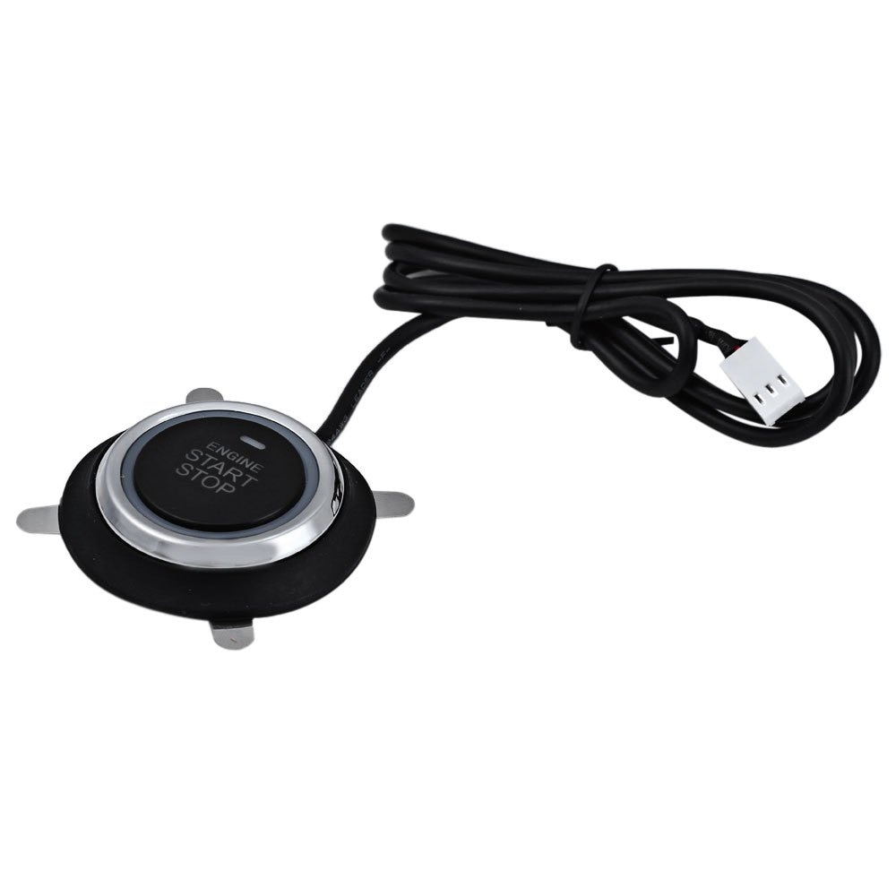 Auto Motor Push Start Button RFID Lock Ontsteking Starter Keyless Entry Start Stop Startonderbreker Alarm Systemen Rijden Beveiliging