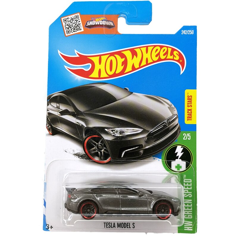 Hot Wheels 1:64 Auto TESLA MODELLO 3 S X Edizione da Collezione In Metallo Pressofuso Modello di Auto Giocattoli Per Bambini Regalo: 242black--MODEL S