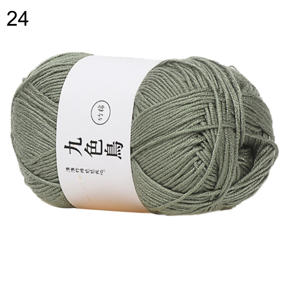 50g/Roll Thin crochet Yarn Soft Wool Yarn For Knitting Crochet Hooks For Hand Knitting Wool Needles Hand Acrylic Yarn DIY Sewing