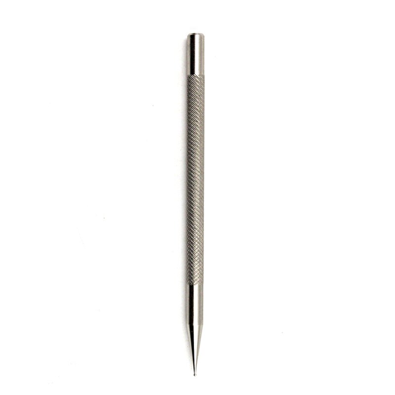 Bolígrafo grabador de punta de carburo de cuero, pluma de grabado de cuero, letras, carcasa de Metal, pluma de grabado artesanal de cuero, 1 ud.
