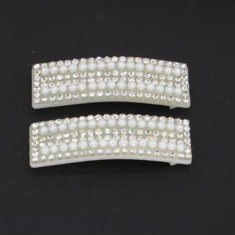 Broches para el cabello bonitos para niñas con de diamantes de imitación de perlas, horquilla para niños, accesorios para el cabello de princesa: model 1