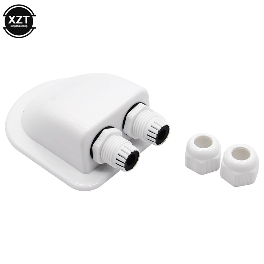 Tetto Filo Passacavo Scatola di Cavo del Pannello Solare camper caravan barca Scatola di Giunzione