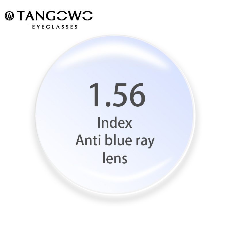 1.56 Anti Blue Light Rays Optical Prescription Lenses Anti-Radiation Aspherical Computer Reading Lens Myopia Hyperopia Len