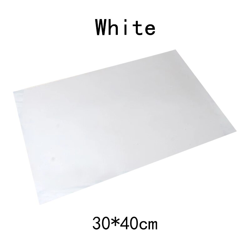 40*60Cm/30*40Cm Herbruikbare Slip Bakken Mat Vel Olie-Proof Papier Bakken Oven pad Non-stick Keuken Bakken Gereedschap Voor Gebak: White-30x40cm