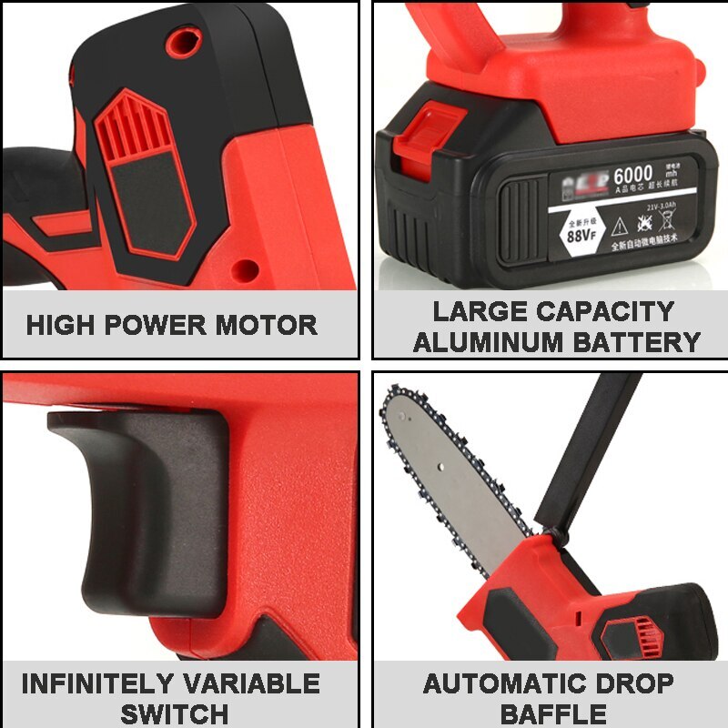 Electrical Hand Saw Chainsaw Wood Cutting