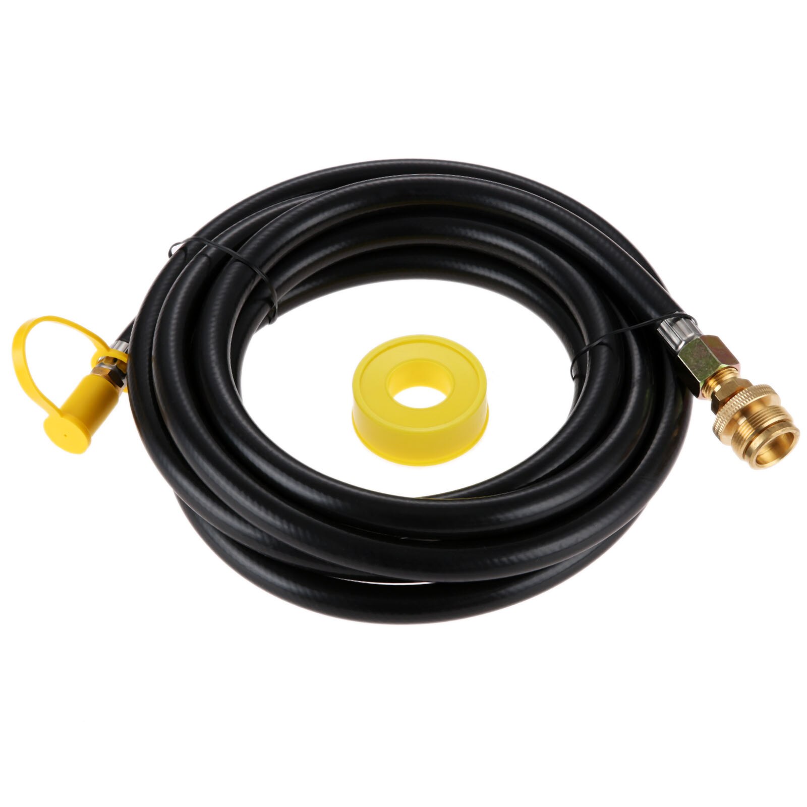 Tuyau de Propane liquide à connexion rapide de 12 pieds pour vr pour raccorder le barbecue de Camping Portable, 1/4 'connexion rapide à 3/8 "" fusée femelle