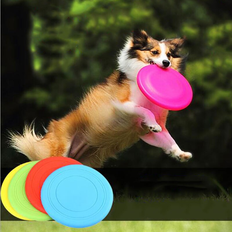 Blødt foldbart kæledyrshunde legetøj flyvende skive træning silikone blødt kæledyrs legetøj kæledyrstræning hundeforsyninger