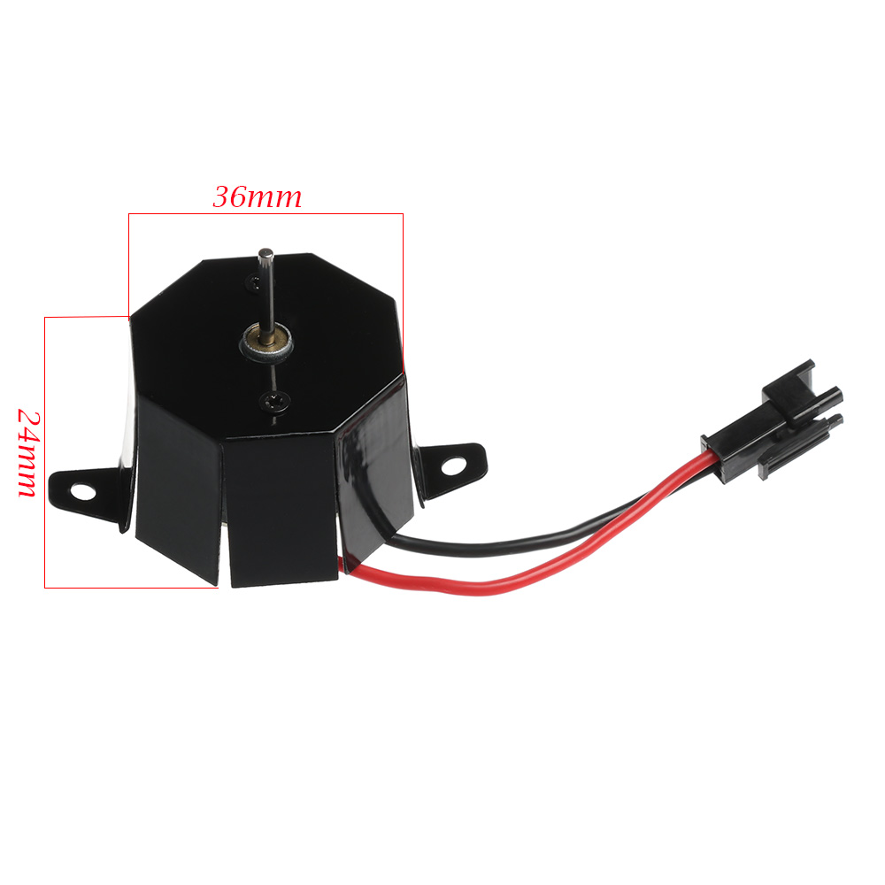 1pc open haard motor open haarden ventilator motor ijzer zwart stille aandrijfmodule bedieningselementen aandrijvingen open haarden montage woningverbetering