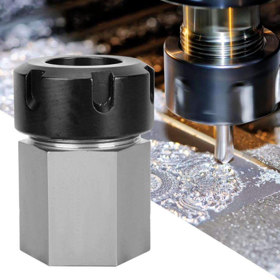 Er32 hex collet blok firkantet skaft fjeder chuckfor cnc drejebænk gravering maskine