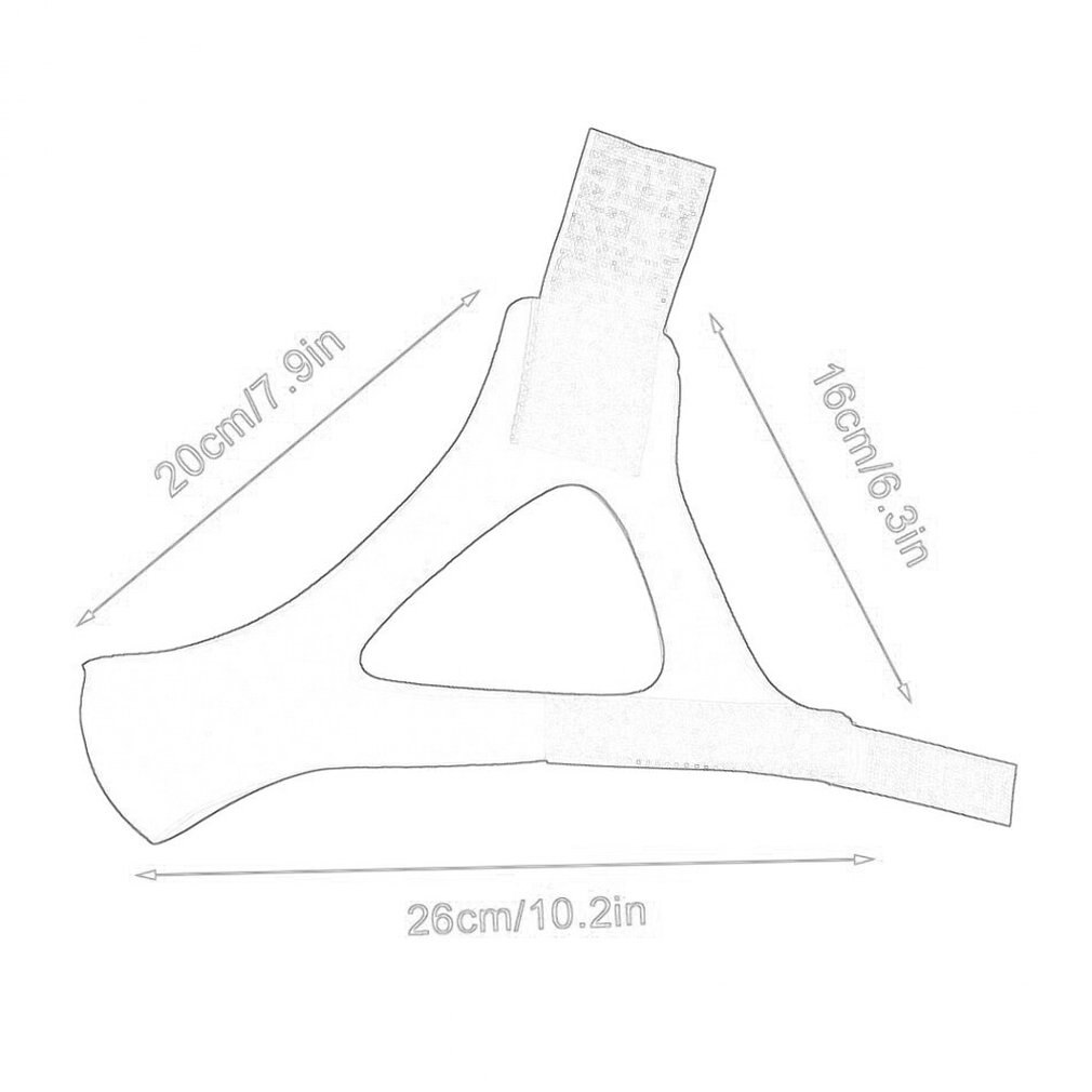 Belt Sleep Apnea Chin Support Straps for Night Anti Snore Chin Strap Stop Snoring Care Tools Face-lifting beauty