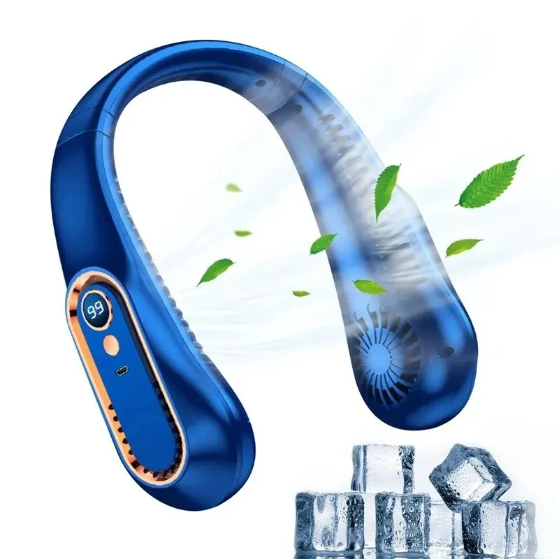 Handheld ventilator, mini USB draagbare handheld opvouwbare koelventilator, 3 snelheden oplaadbare 2500 mAh opvouwbare handgreep desktopventilator voor thuiskantoor buiten reizen (zwart