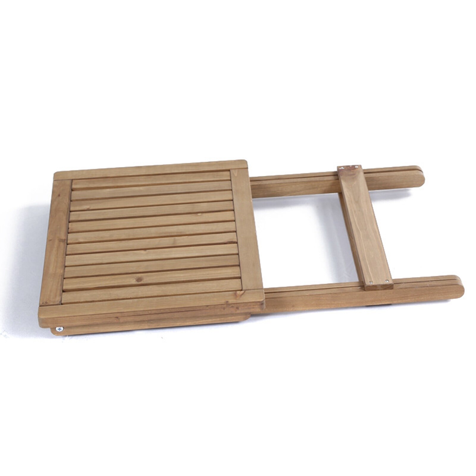 Natural Folding Table Storage Rack Furniture Workstations TV Tray Bedside Table for Coffee Dinner Snack Home