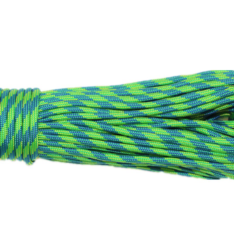 100m Paracord 550 Paracorde Cord Lanyard Rope Mil Spec Type III 7 Strand Cord Climbing Camping Survival Equipment Rope