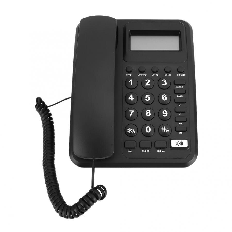 KX-T2023 Landline Phone Caller ID Display Battery Free Telephone (UK Telephone Line with Random Color)