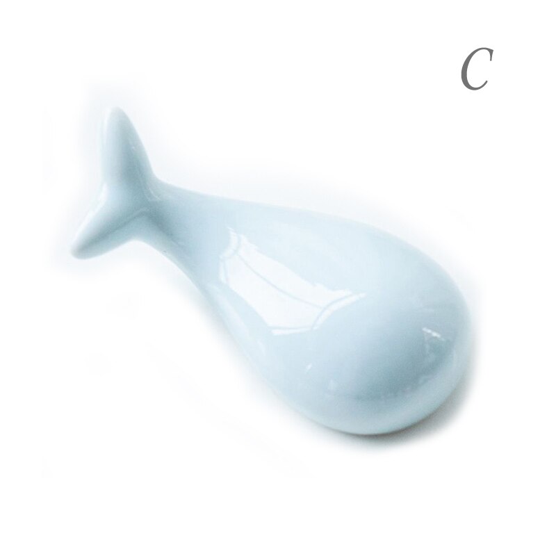 3*3.5*7cm Karikatur Keramik Essstäbchen Halter Wal Form Essstäbchen Matte Küche Kunst Handwerk Geschirr Essstäbchen Stand: C