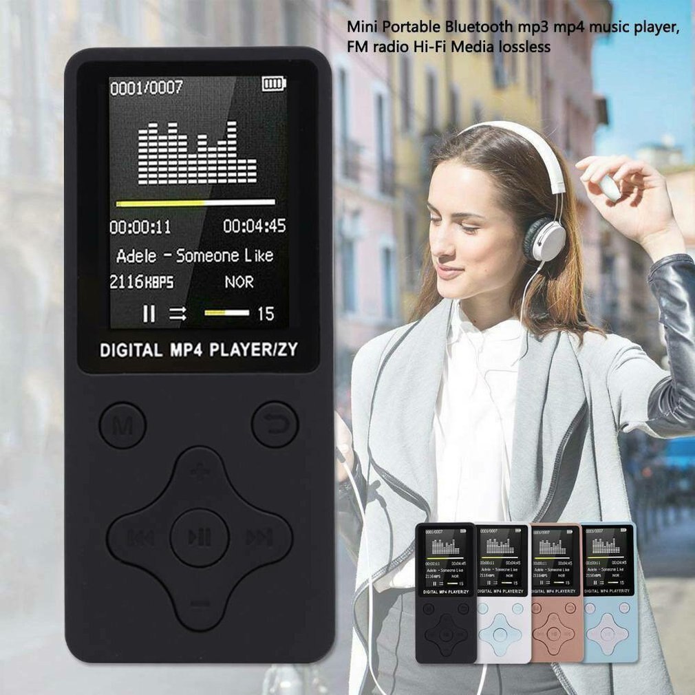 Lettore MP4 Ultra Sottile - Schermo 1.8 Pollici - Video HD - Audio HiFi Lossless - Touch Tone