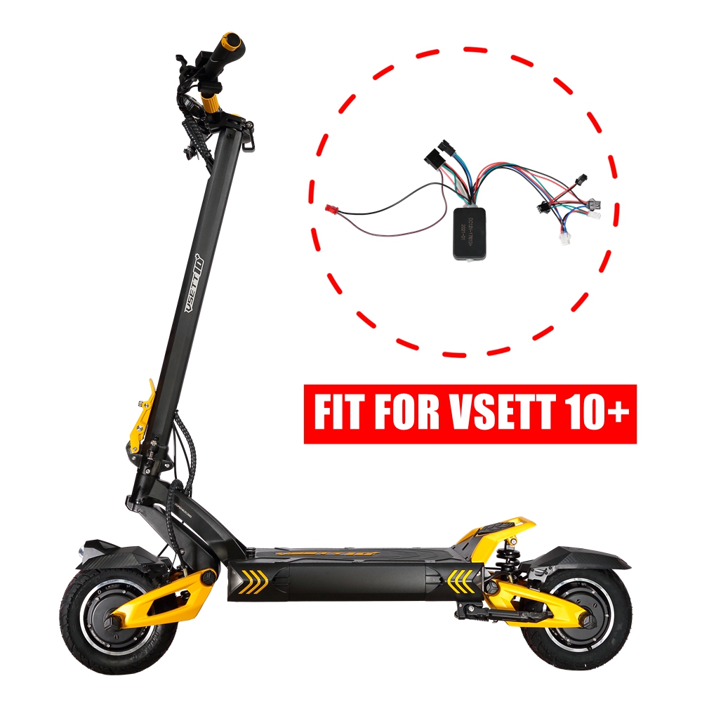 Originele 12V Dc Converter Aansluiten Tussen Led Licht En Controller Voor Vsett 10 + Elektrische Scooter Controle Lamp & hoorn Module