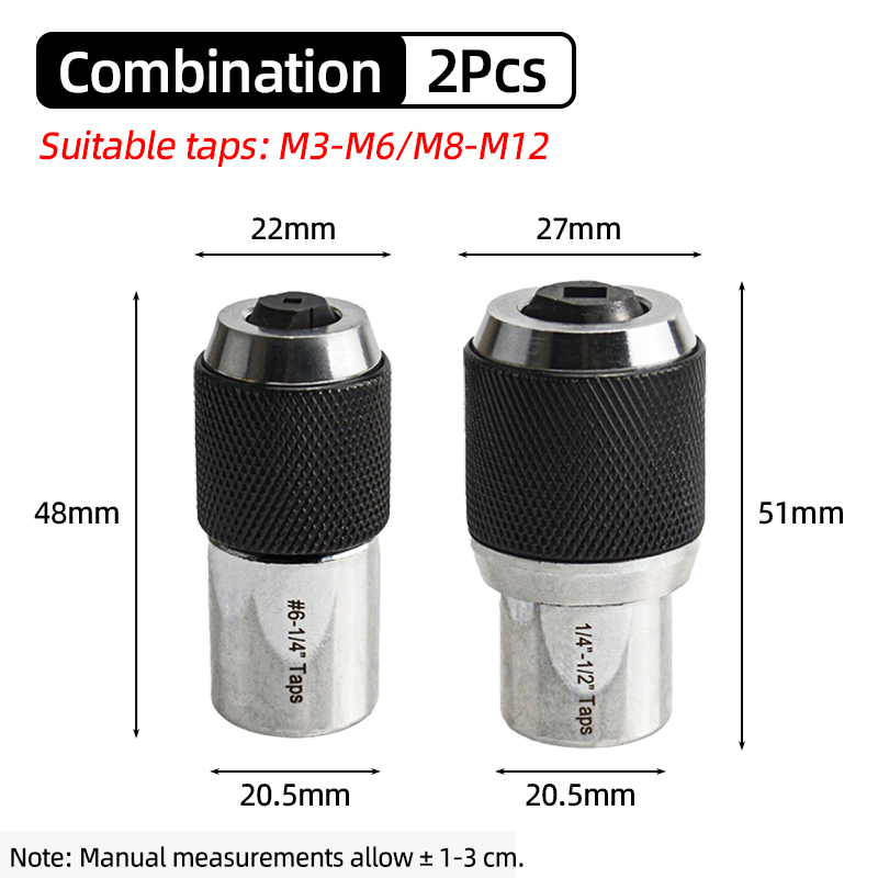 M3-M12 Gewindebohrer-Stecknuss, 3/8 Zoll Vierkantantrieb, verstellbare Backen, Abzieher, Werkzeug, Steckschlüssel, Adapter, Gewindebohrer, Reibahle, Schraubenausdreher: dunkel Grau