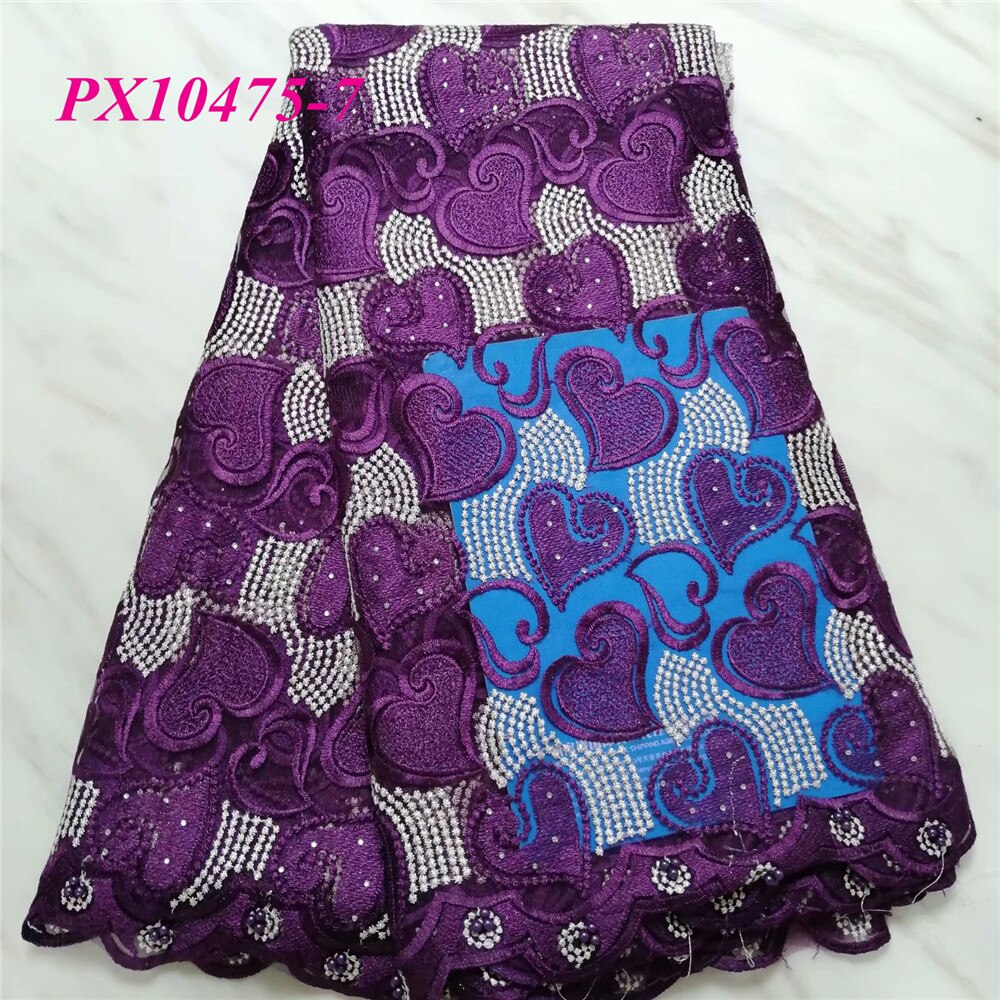 Broderi spets tyg indisk spets broderi mesh tyg vit brudklänning dubai spets: 7