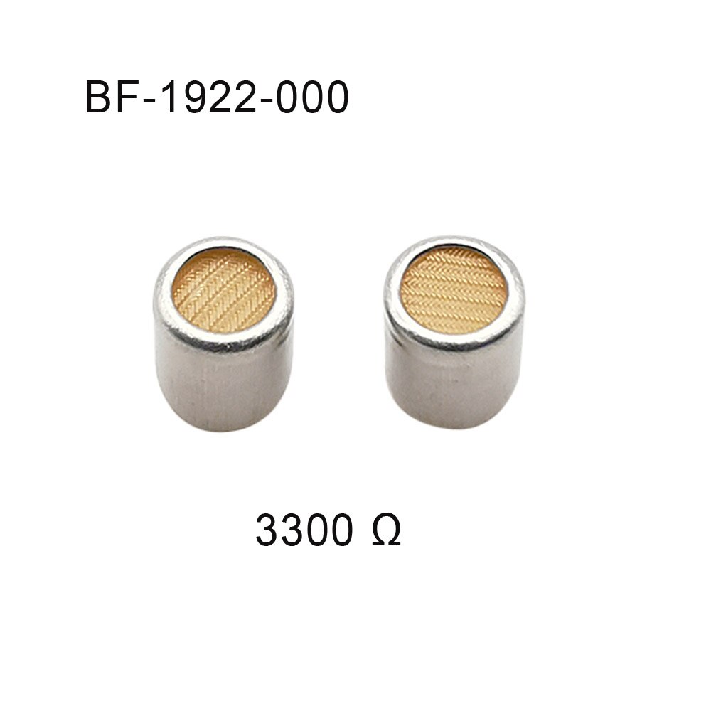 2PCS Balanced Armature Damping Damper Plugs filters Knowles Acoustic Dampers for Shure Se215 se315 se425 se535 Se846 TF10 LM5144: BF-1922 Orange 3300