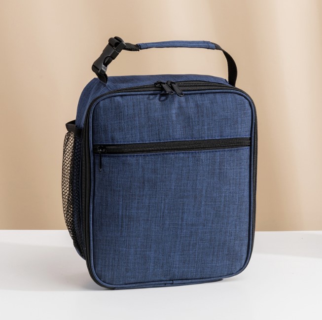 Men Women Insulated Portable Reusable Thermal Lunch Box Cooler Tote Lunch Bag for School Office Keep Food Fresh Warm or Cold: SKY BLUE